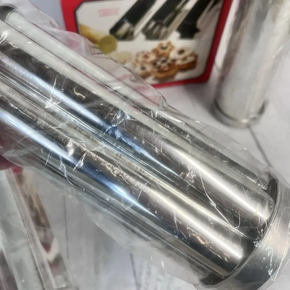 Vintage NORPRO Canape Bread Molds Professional Tinned Steel Bakeware 3pc Set